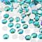 John Bead Acrylic Round Flat Back Rhinestones, 10mm
